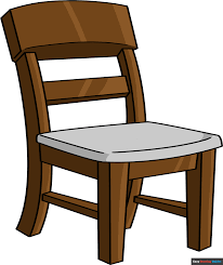 how to draw a chair really easy