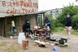 In The Heart Of The Donbas Locals Face