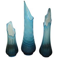 viking art glass vase