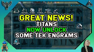/giveengrams command can be used with any amount of engram points. Ark Tek Engrams Table Of Tekgrams