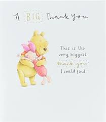 Winnie pooh zitate deutsch intelligente inspiration how. Geburtstagskarte Fur Kinder Winnie Puuh Thank You Amazon De Burobedarf Schreibwaren