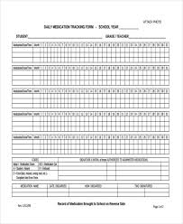Daily Medication Tracker 35 Tracking Forms In Pdf Daily Medication