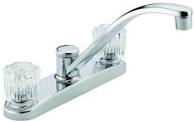 So, these were great for the price! Delta Faucet P299201lf Peerless Kitchen Faucet 2 Acrylic Knob Handle Chrome 034449652148 2