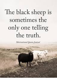 I was literally the black sheep of the family, and there were definitely moments of discomfort while my grandmother was working through her racism. Black Sheep Quotes Tumblr Black Sheep Of The Family Quotes 6 Quotes Links Dogtrainingobedienceschool Com