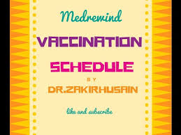 Vaccination Schedule India Youtube