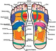 Feet Reflexology Chart Reiki Karuna Eft Crystals Alternative