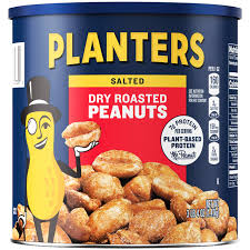 planters salted dry roasted peanuts