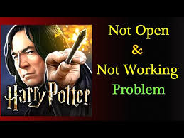 how to fix harry potter game app not