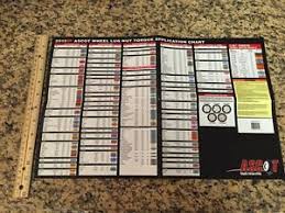 Details About 2013 Lug Nut Torque Application Chart Ascot New Free Shipping