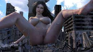 Nude giantess