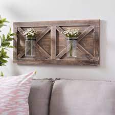 40 Unique Rustic Wood Wall Decor Ideas