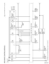 4 pin trailer connector diagram. Nissan Maxima Service And Repair Manual Wiring Diagram Body Control System