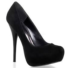 Pleaser Day Night Womens Gorgeous 20 Shoes Blk Suede Size 6