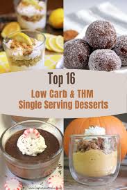 low carb and thm desserts
