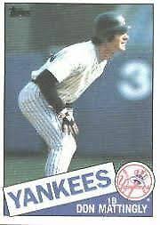 Don mattingly baseball card worth. 1985 Topps Don Mattingly 665 Baseball Card For Sale Online Ebay