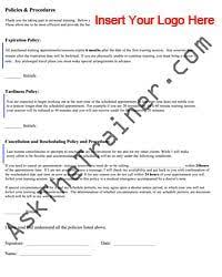 Sample Cancellation Policy Personal Trainer Trainers