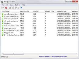 dnsquerysniffer records all dns