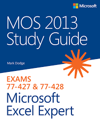 New Book Mos 2013 Study Guide For Microsoft Excel Expert
