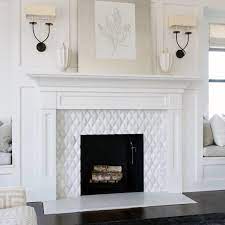 Fireplace Tile Surround Luxury Interior