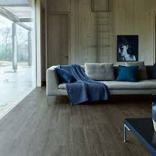 Dark Grey Oak Luxury Vinyl Plank Flooring
