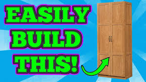 lets build a sauder storage cabinet