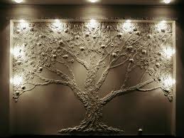 Apple Tree 3d Art In Interior Drywall