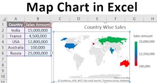 Map Chart In Excel Steps To Create Map Chart In Excel With