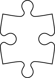 Puzzle Piece Outline Clipart