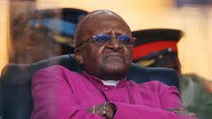 Desmond Tutu Arrives for Mandela Funeral