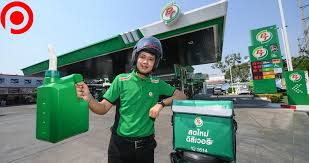 pt gas station in bkk has a service to