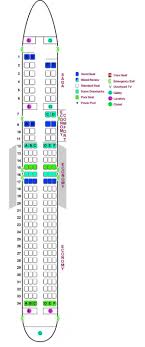 Systematic American 757 Seating Chart American Airlines 757