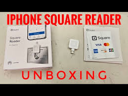 unboxing square reader for iphone with