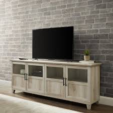 White Oak Composite Tv Stand Fits Tvs