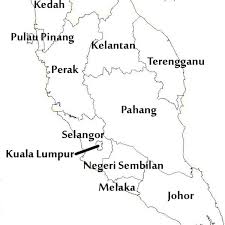 The city is located at the confluence of gombak and klang rivers near the west coast of the malay peninsula, about 40 km east. Peninsular Malaysia Map Figure 3 Shows The 12 States In Peninsular Download Scientific Diagram