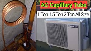 Air Conditioner Capillary Tube Size And Length All Ac 1 Ton