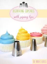 Cupcake Decorating Basic Icing Frosting Piping Techniques