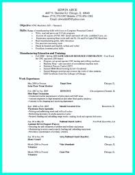 Nice Writing Your Qualifications In Cnc Machinist Resume A