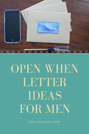 open when letter ideas for boyfriend