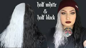 Download this free icon about left arrowhead half black and half white, and discover more than 10 million professional graphic resources on freepik. Half Black Half White Hair Split Dye Youtube
