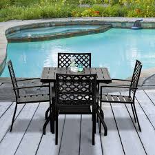 Outsunny 5 Pcs Outdoor Patio Dinning