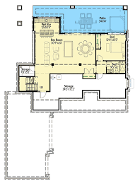 House Plan For A Rear Sloping Lot