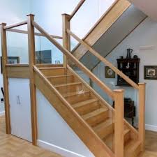 stairbox open plan oak and glass