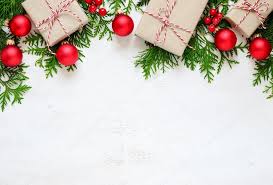 Christmas Background With Blank Space Stock Photo Fortyforks
