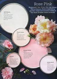 paint palette rose pink interiors