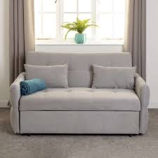 Chelsea Light Grey Fabric Sofa Bed