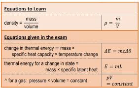 Aqa Gcse Physics Equations Formulae