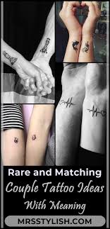These 14 match username ideas get more women responding instantly! 40 Matching Cute Couple Tattoo Ideas With Meaning