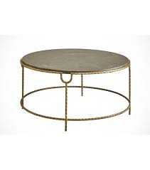Crimped Golden Iron Coffee Table