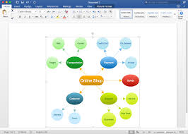 add a concept map to ms word