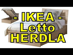 Un pratico letto contenitore per la tua camera da letto. How To Assembly Herdla Bed Ikea Youtube